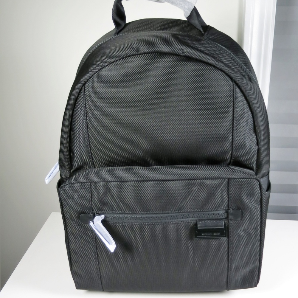 Michael Kors Mens Travis Nylon Backpack Black NWT